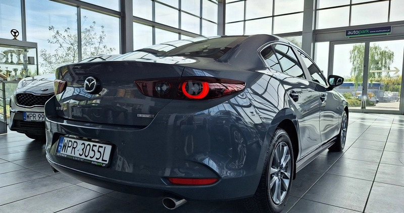 Mazda 3 cena 114900 przebieg: 29660, rok produkcji 2022 z Brzostek małe 781